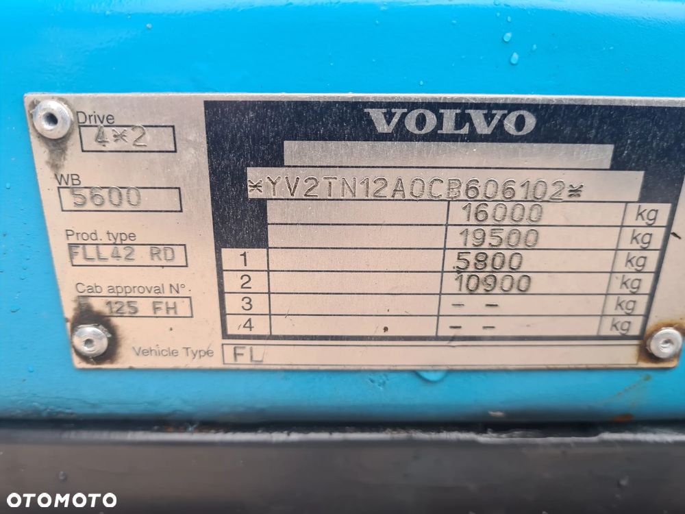 Volvo FL 240 250 OGRZEWANA IZOTERMA DMC 16TON EURO5 EURO6 - 19