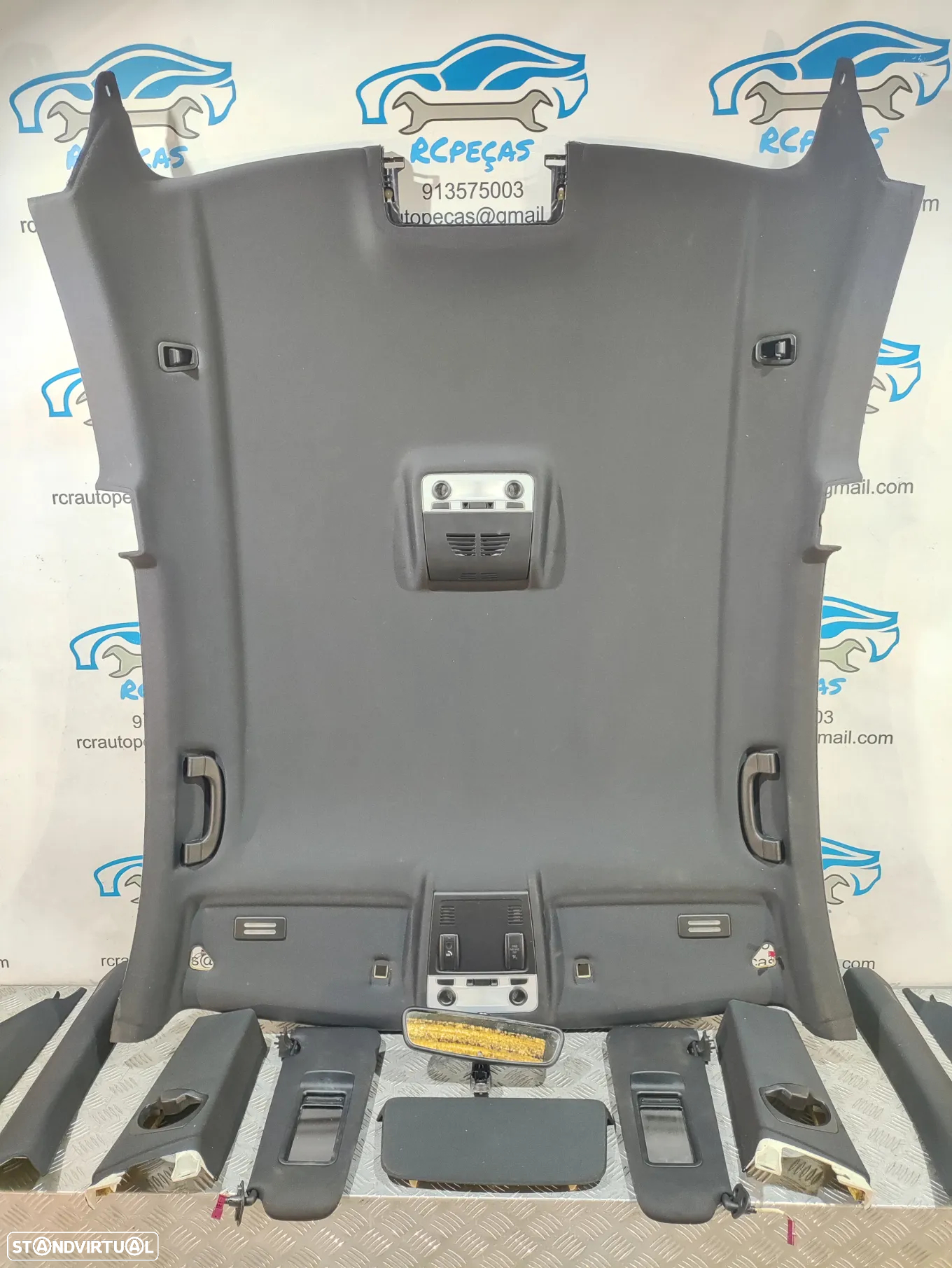 KIT INTERIOR TECTO TEJADILHO FORRO CUPULA TETO ORIGINAL BMW SERIE 3 E92 COUPE PACK M - 11