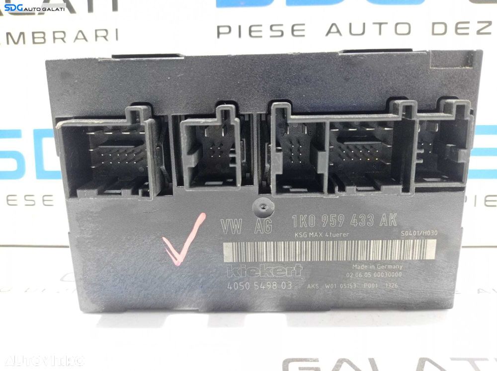 Unitate Modul Calculator Confort Comfort Skoda Superb 2 2008 - 2013 Cod 1K0959433AK [L2458] - 1