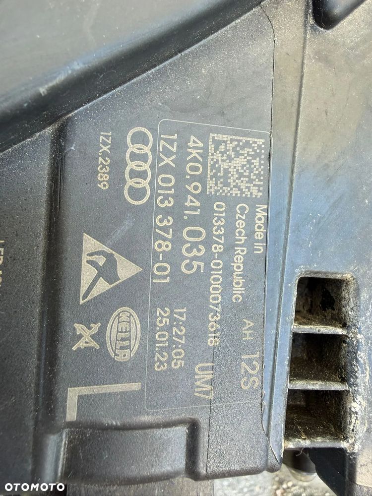 Audi A6 C8  lampa przod lewa full led matrix - 9