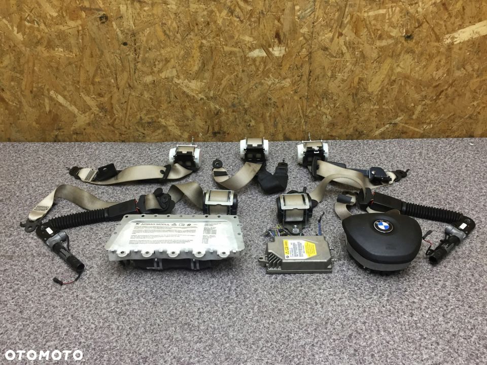BMW F01 poduszka kierowcy pasazera pasy modul KPL - 2