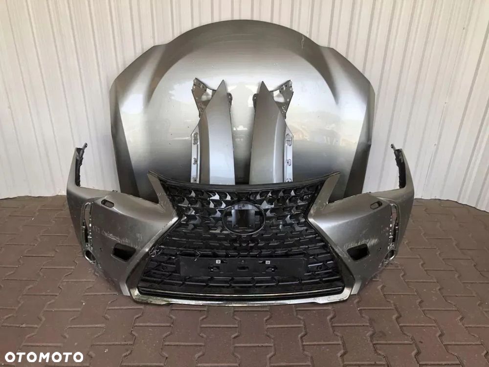 LEXUS UX ZDERZAK PRZÓD GRill chrom absorber kratka - 1