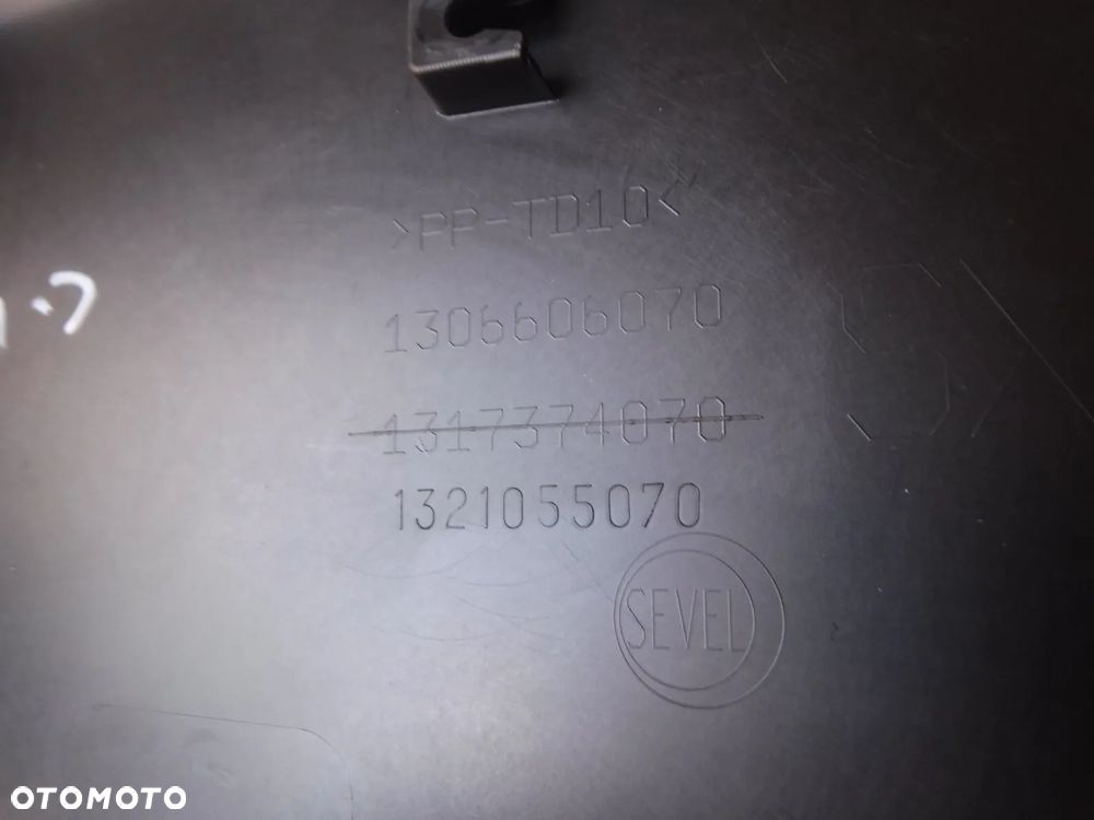 ducato boxer jumper 14r- listwa boczna lewa nowa oryginał na błotnik tył - 4