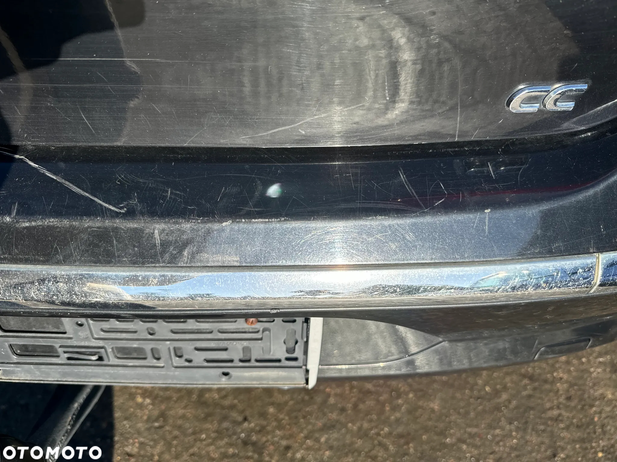 VW PASSAT CC ZDERZAK TYLNY TYŁ LC9X - 10