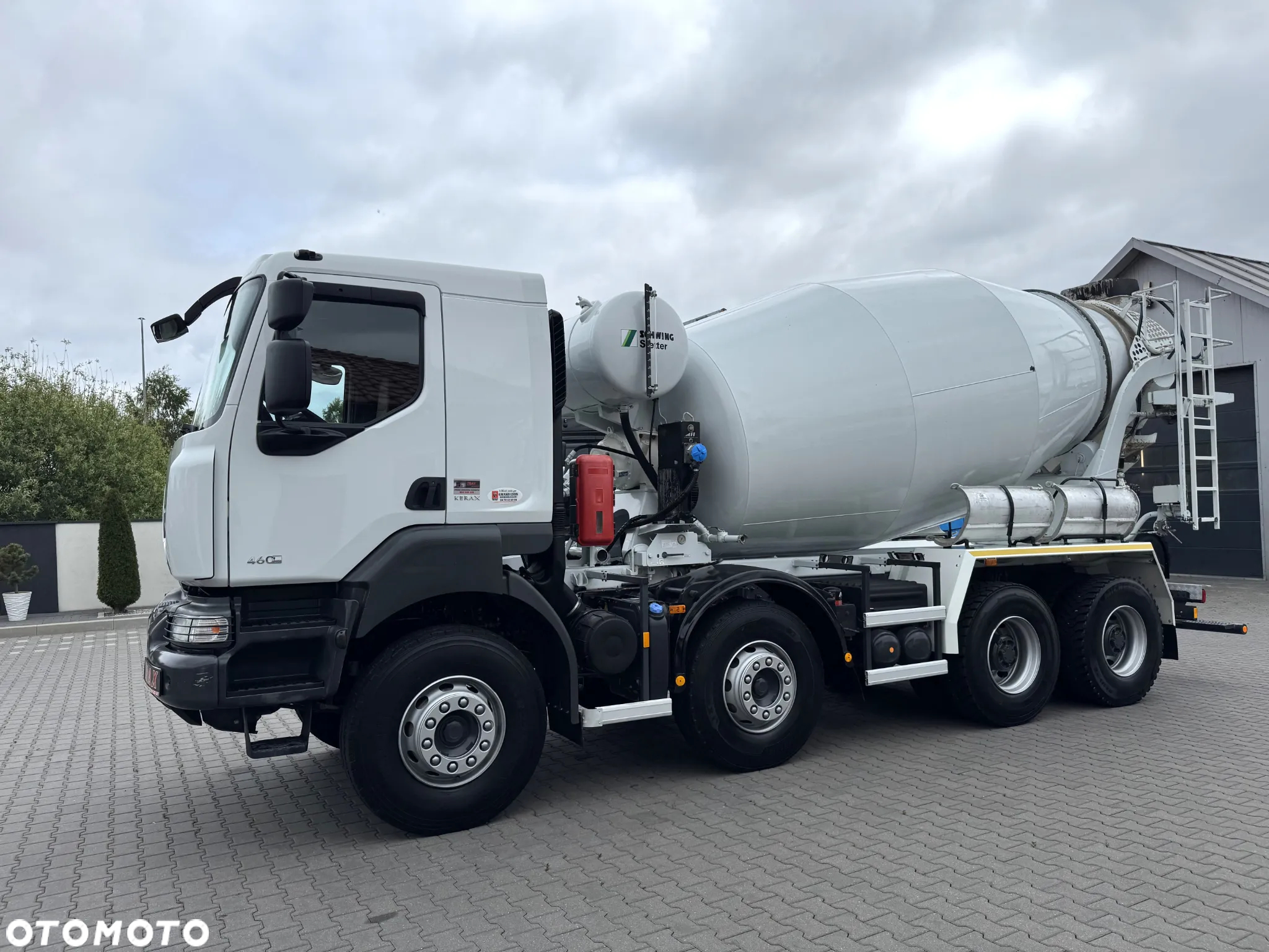 Renault Kerax 460DXi Euro 5, 8x4, MANUAL, STETTER SCHWING 10 m3, 2012r, IDEALNY STAN - 5