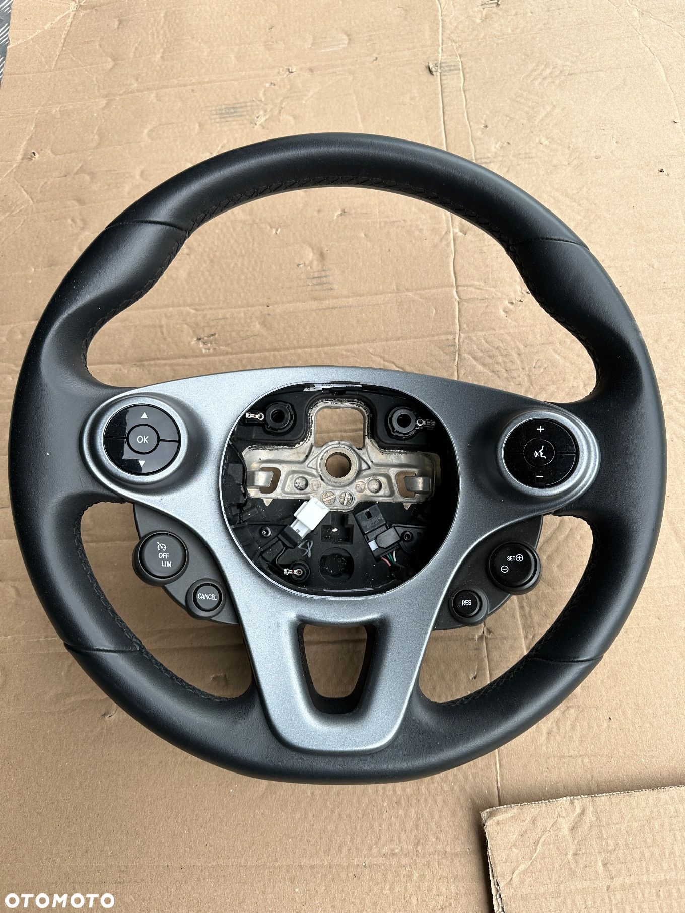 Smart 453 fortwo forfour kierownica skórzana idealna - 1