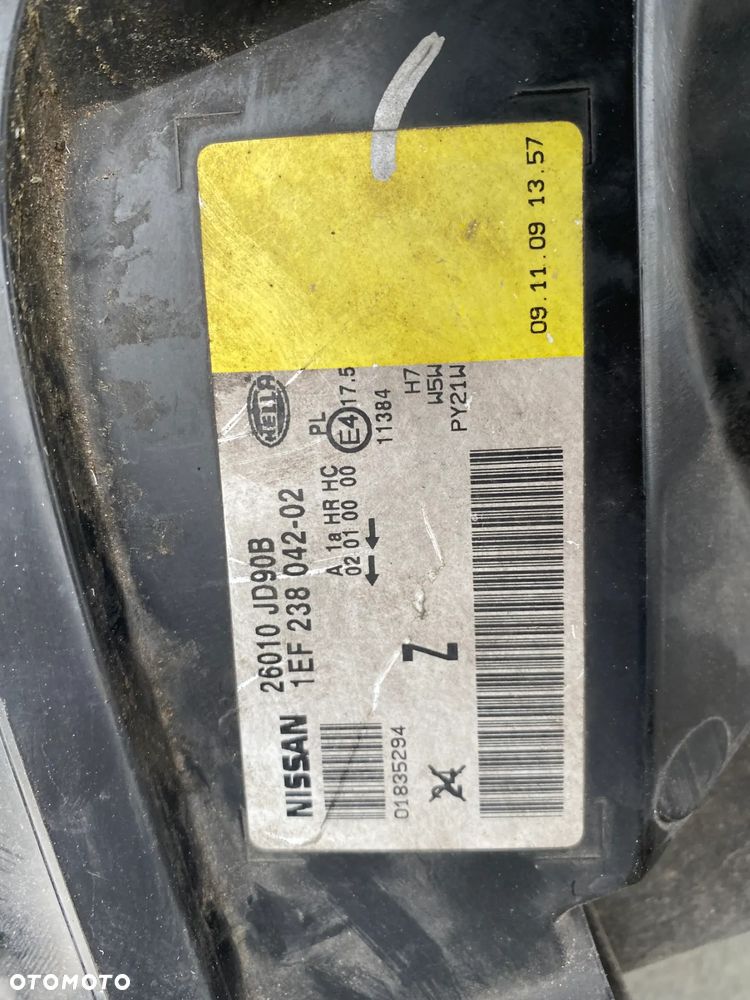 lampy qashqai komplet eu całe - 8