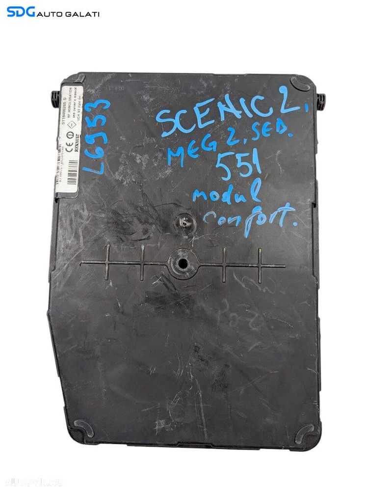 UCH Tablou Panou Modul Calculator Confort Renault Scenic 2 2003 - 2009 Cod 8200525385 [L6953] - 1