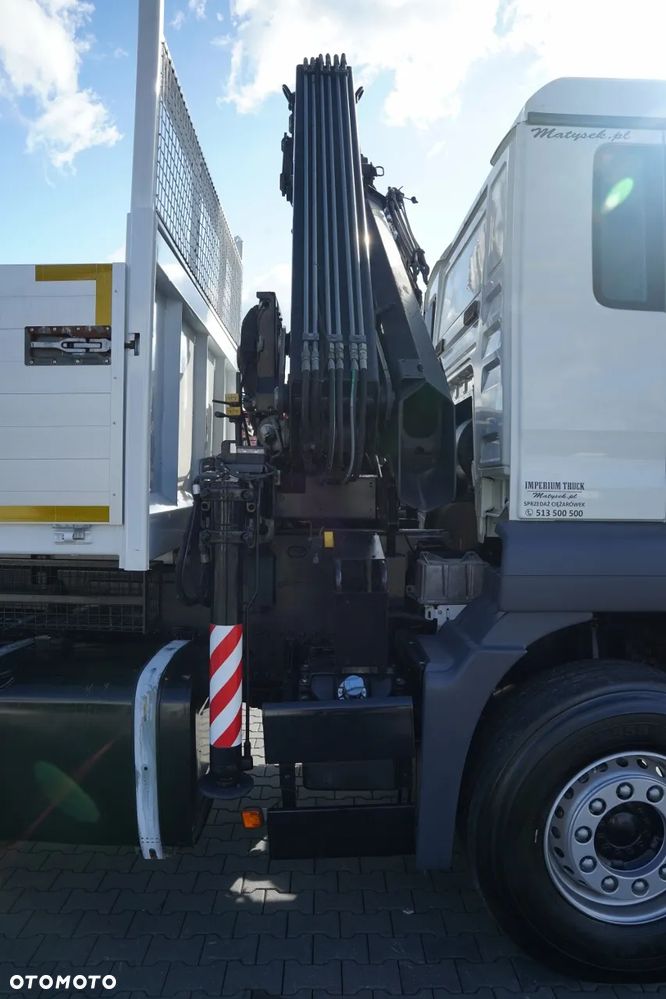 MAN TGS 33.360 / 6x4 / WYWROTKA - 5,7 M + HDS HIAB XS 122 HIDUO / MAX WYSÓW - 8,2 M / MAX UDŹWIG - 4 800 KG / KLAPO - DRZWI / MANUAL / PILOT / - 20