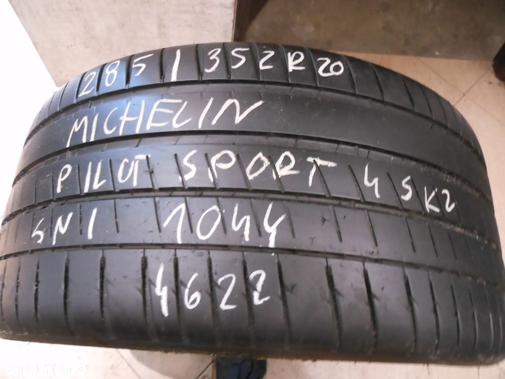Opona pojedyńcza 285/35r20 michelin pilot sport 4s K2 6,4mm lato - 1