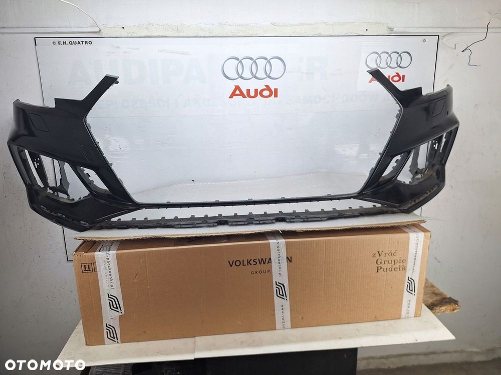ZDERZAK AUDI RS4 RS-4 B9 8W 8W0 PRZED LIFTEM 2017-2020 OE ASO - 1