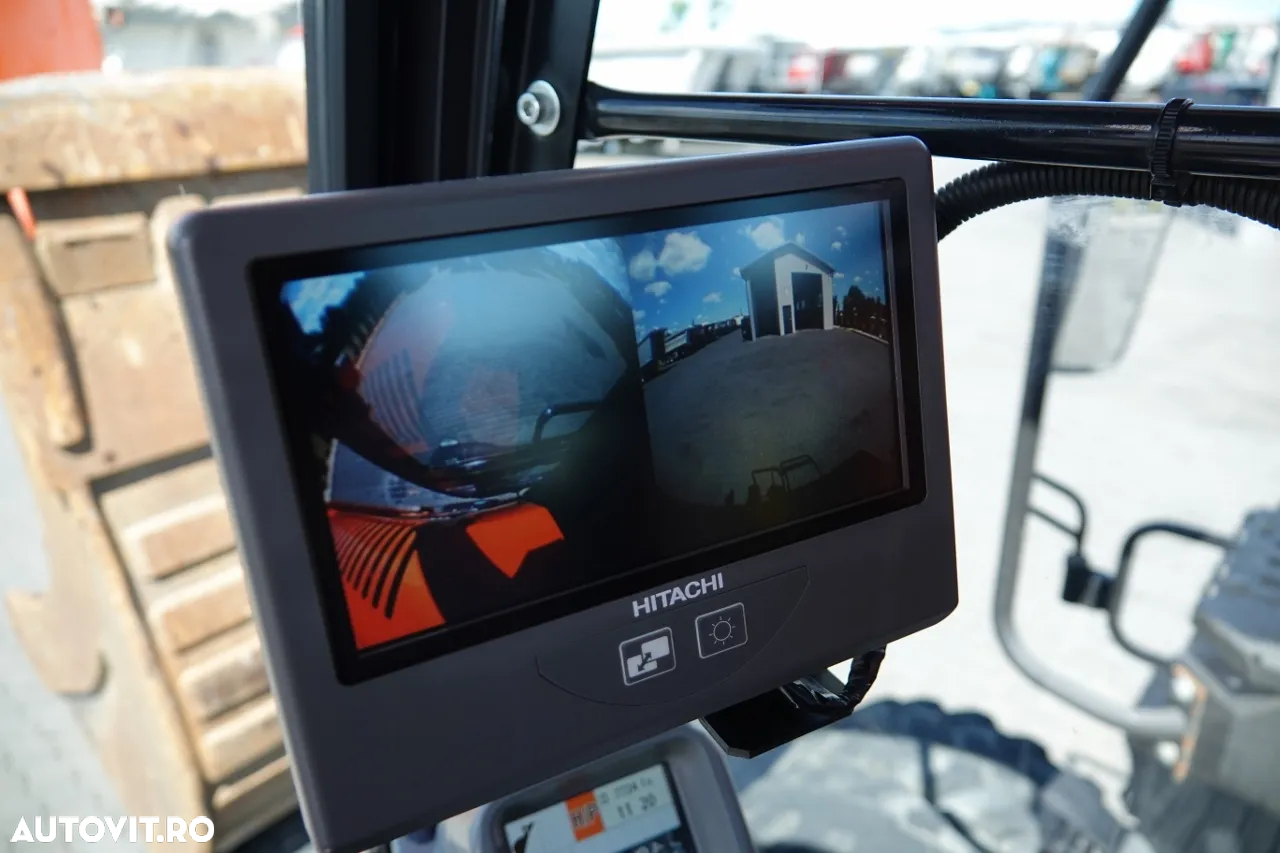 Hitachi 145W / EXCAVATOR PE ROȚI / 2019 / CAMERĂ / CONTRACT DE SERVICE POST-SERVICE - 28