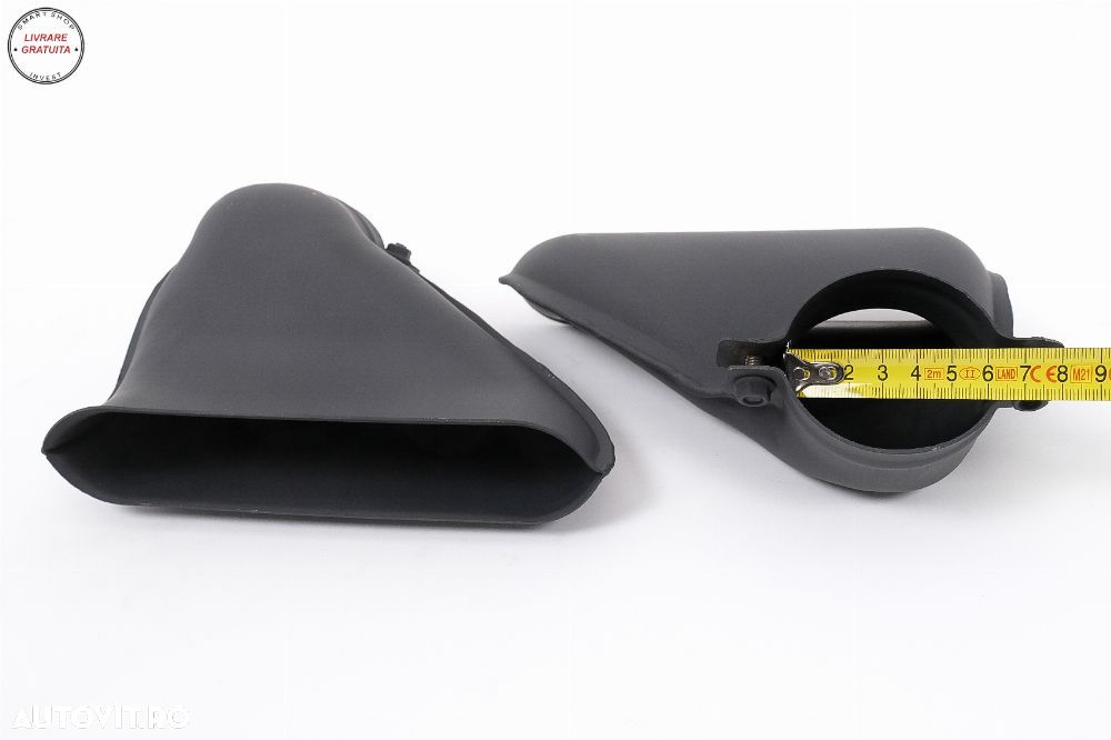 Difuzor Bara Spate si Ornamente Evacuare Audi A6 C8 4K Avant Sedan (2018-2022) S6 - livrare gratuita - 12