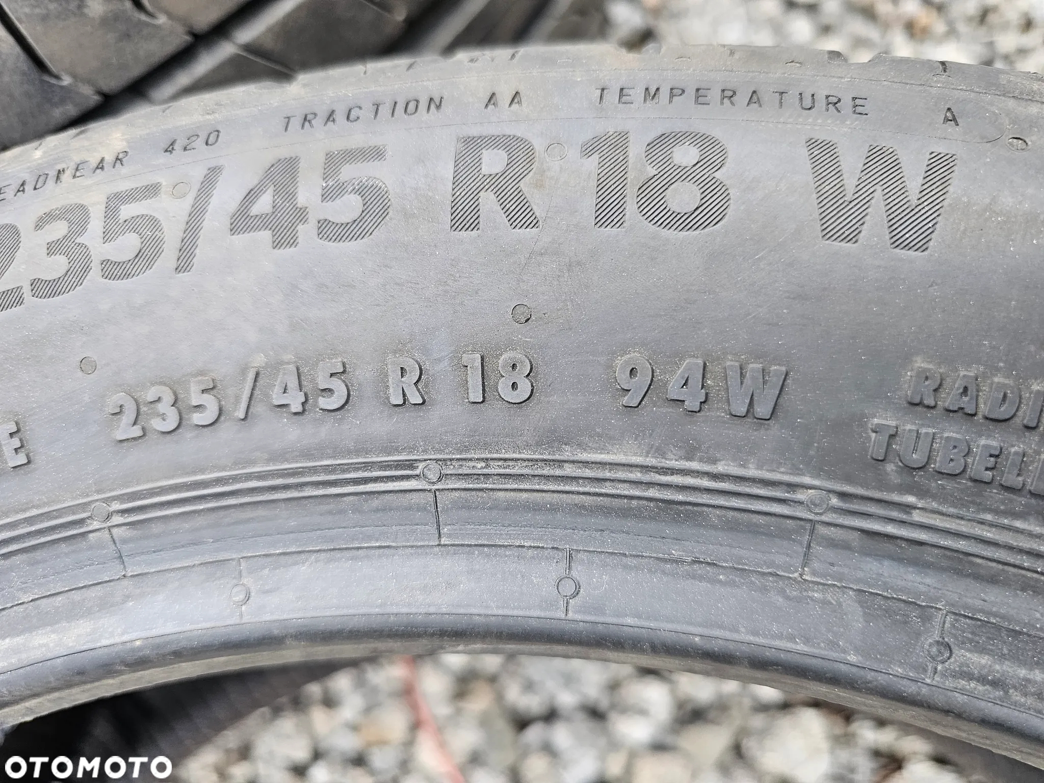 CONTINENTAL 235/45R18 94W ECOCONTACT 6 (1szt.) (1x5,0) (DOT: 1x3322) L655 - 3