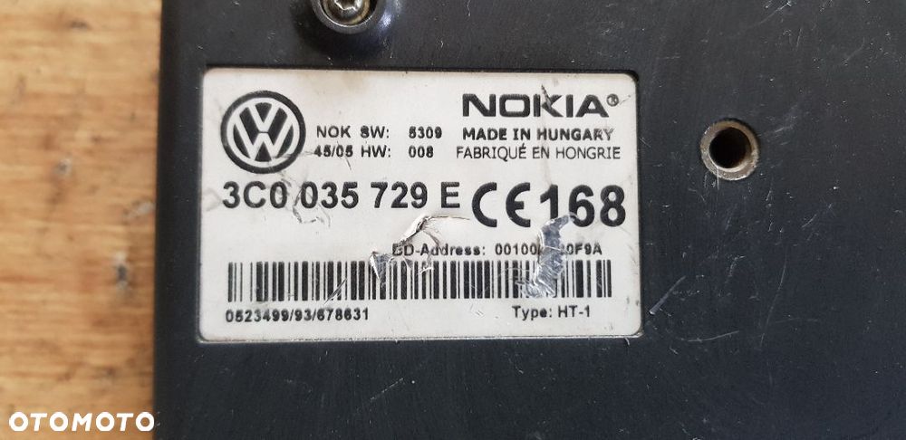 VW PASSAT B6 MODUŁ TELEFONU BLUETOOTH 3C0035729E - 2