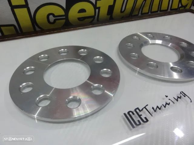 Espaçadores Jom 5MM, 10MM, 15MM ou 20MM para Alfa Romeo, Cadillac, Citroen, Chevrolet, DS, Dodge, Fiat, Jeep, Opel, Peugeot, Pontiac, Toyota, Saab, Saturn, Tesla, Volvo 5x110 / 5x108 BC 65.1 - 6