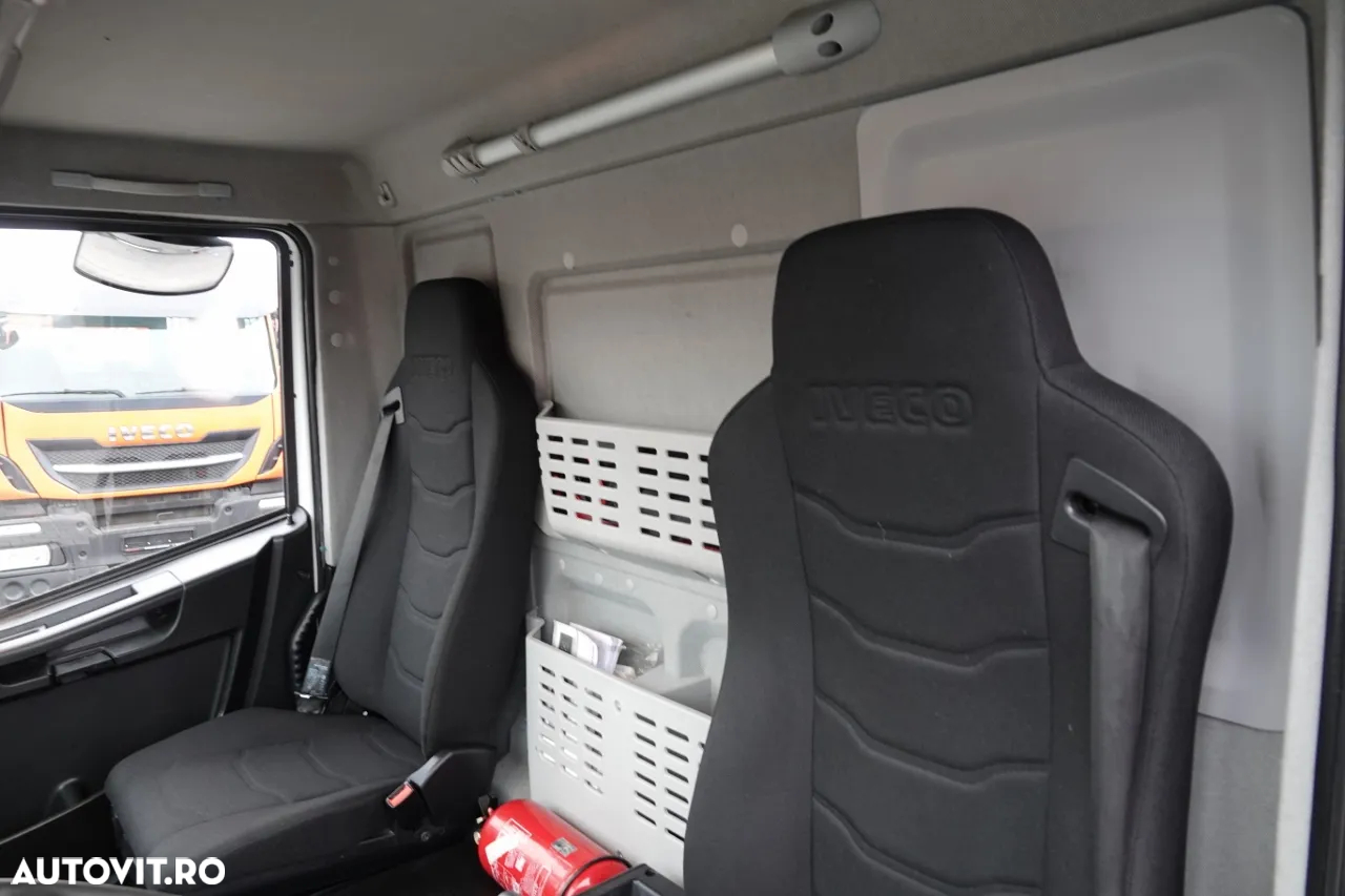 MAN EUROCARGO / 12. 190 / PERDEA - 8,5 m / SOLO / RIDIFICĂTOR / CONTRACTUL DE SERVICE POST / EURO 6 - 23