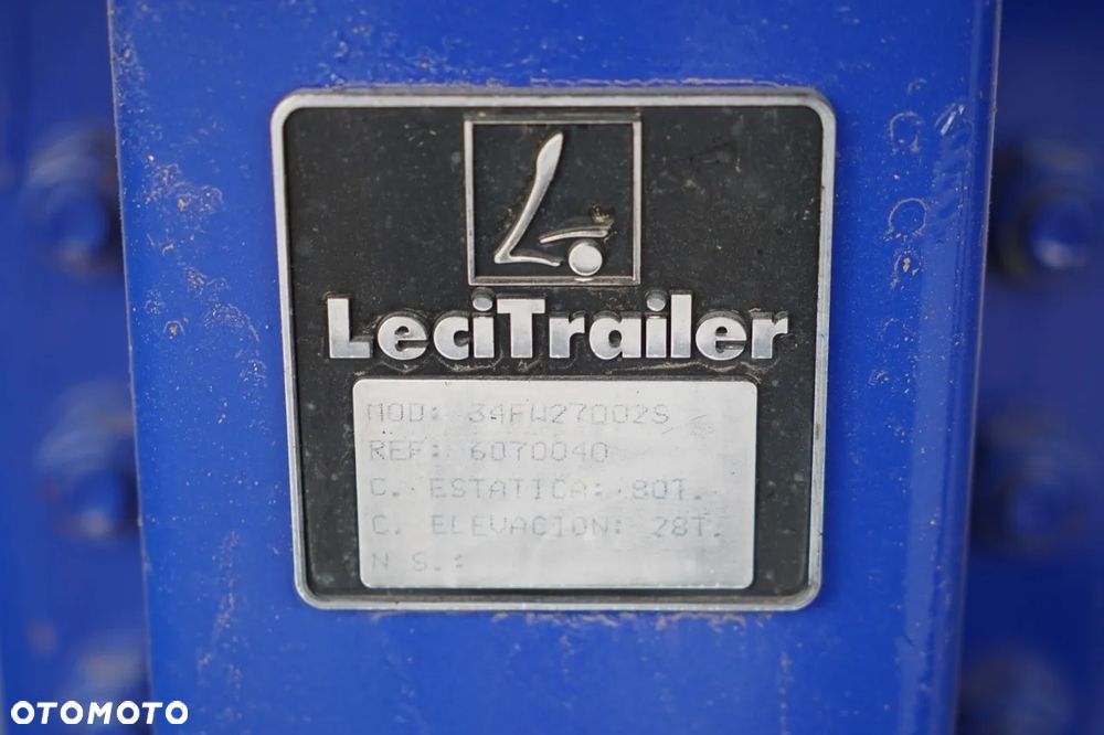 LeciTrailer / KONTENER / MOCNA PODŁOGA / BOKI OTWIERANE / - 33