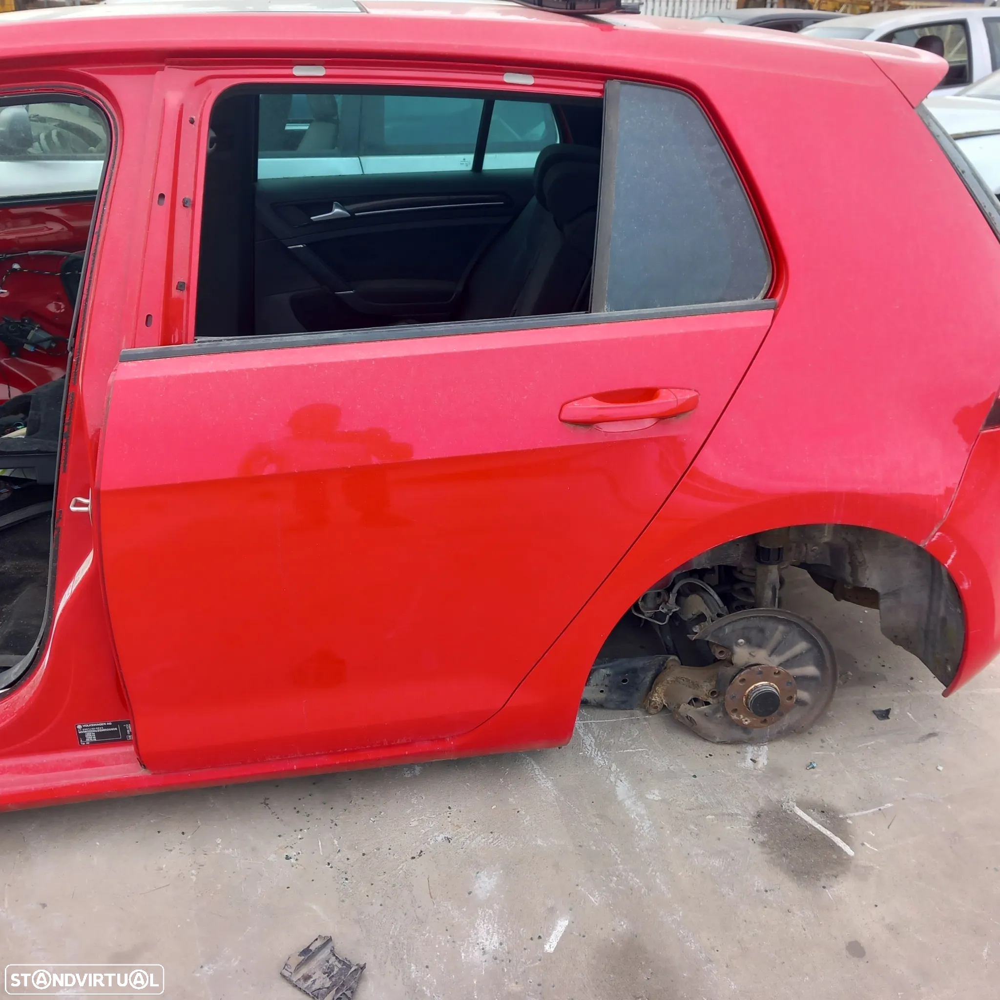 Traseira vw golf 7 e portas - 3