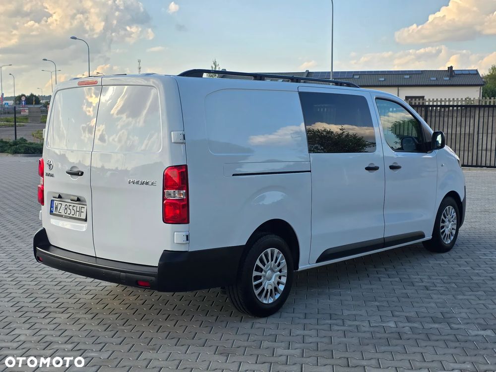 Toyota PROACE BRYGADOWY 6 OSOBOWY DOP. ŁADOWNOŚĆ: 1211kg 2.0 144 KM KRAJOWY 100% BEZWYPADKOWY I WŁAŚCICIEL MAŁY PRZEBIEG - 6
