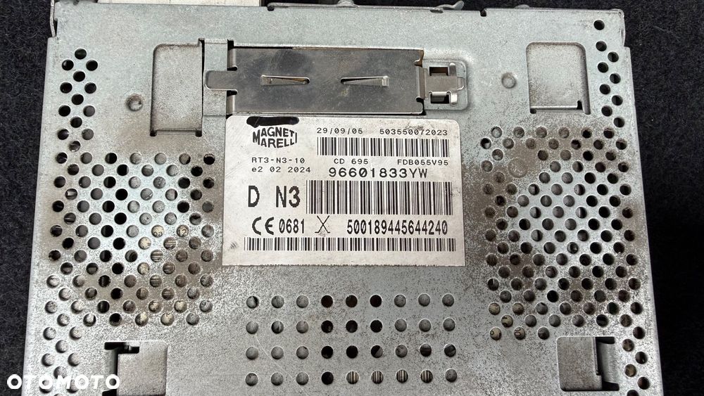 REZERWACJA RADIO NAWIGACJA MP3 WYŚWIETLACZ PEUGEOT 407 96601833YW 9660361080 - 5