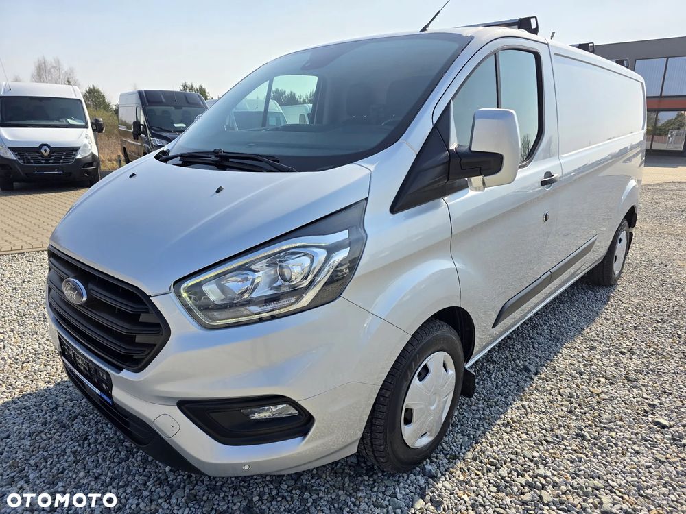 Ford TRANSIT CUSTOM 2,0 TDCI 130 KONNY DŁUGI L2H1 KLIMA LEDY GWARANCJA BOGATE WYPOSAŻENIE - 1