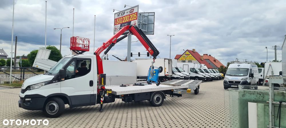 Iveco 35c/50c zestaw do montażu, szyb, okien płyt warstwowych z HDS / żuraw - 9