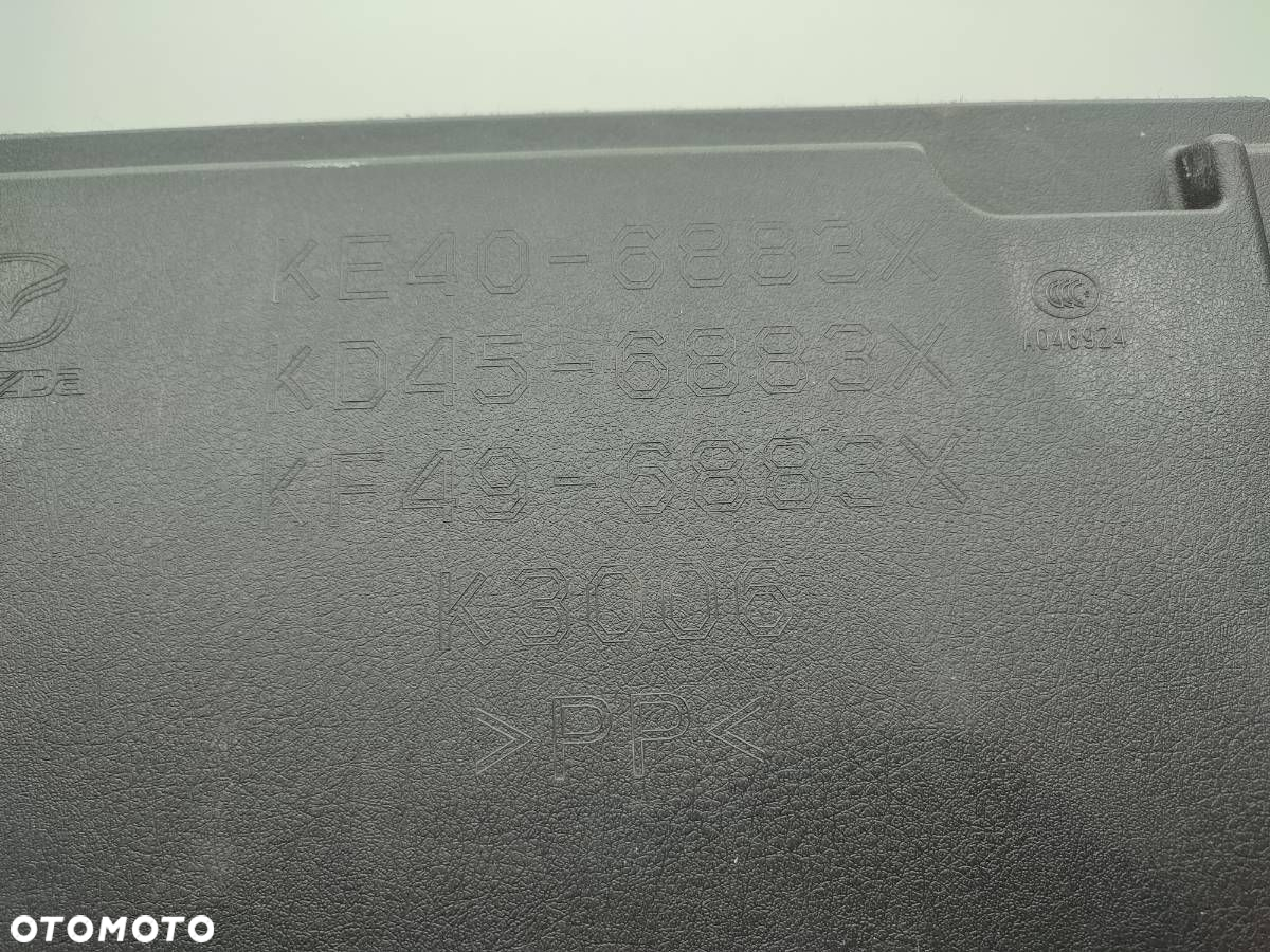 PODŁOGA WYKŁADZINA BAGAŻNIKA SZTYWNA MAZDA CX-5 I KD45-6883X - 5
