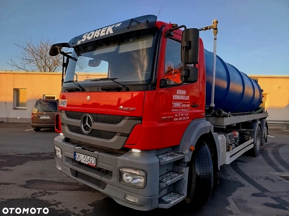 Mercedes-Benz axor asenizacyjny beczkowóz szambiarka beczka - 2