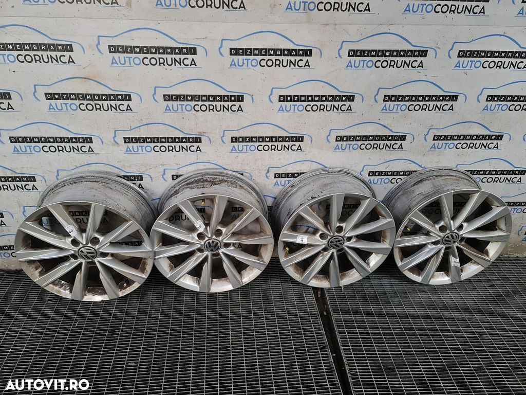 Jante aliaj Volkswagen Tiguan 5N Facelift 2011 - 2015 (1340) R17 Et43 - 1