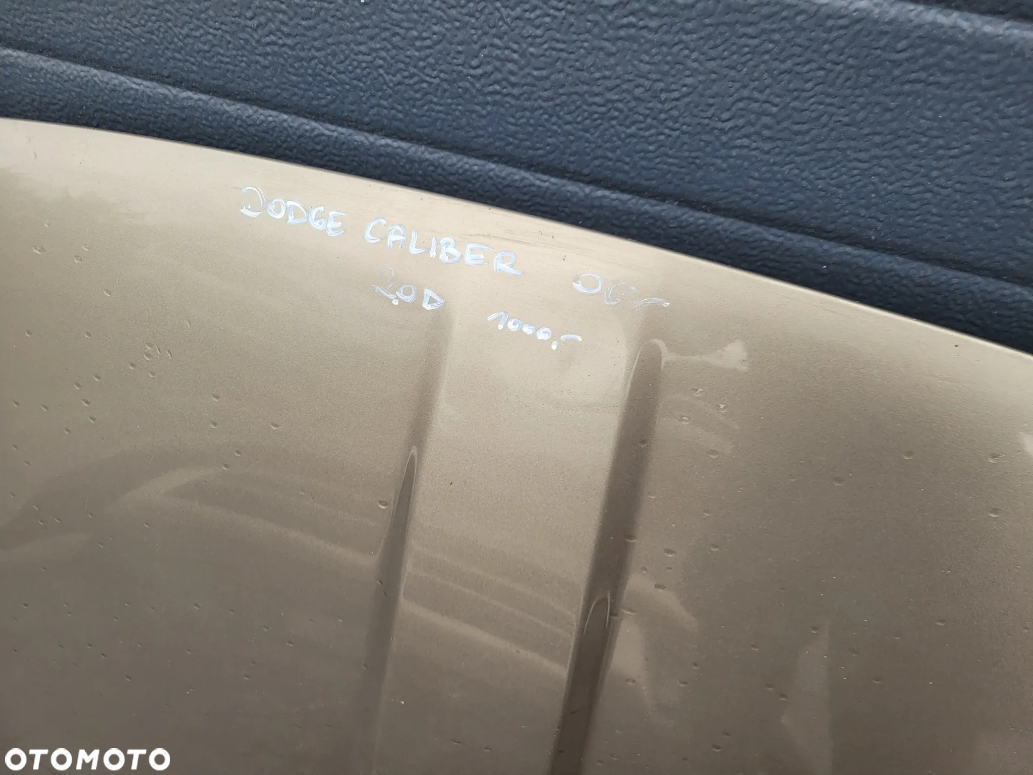 Dodge Caliber 2006 2.0 D Zestaw maska lampy chlodnice belka zderzak - 3