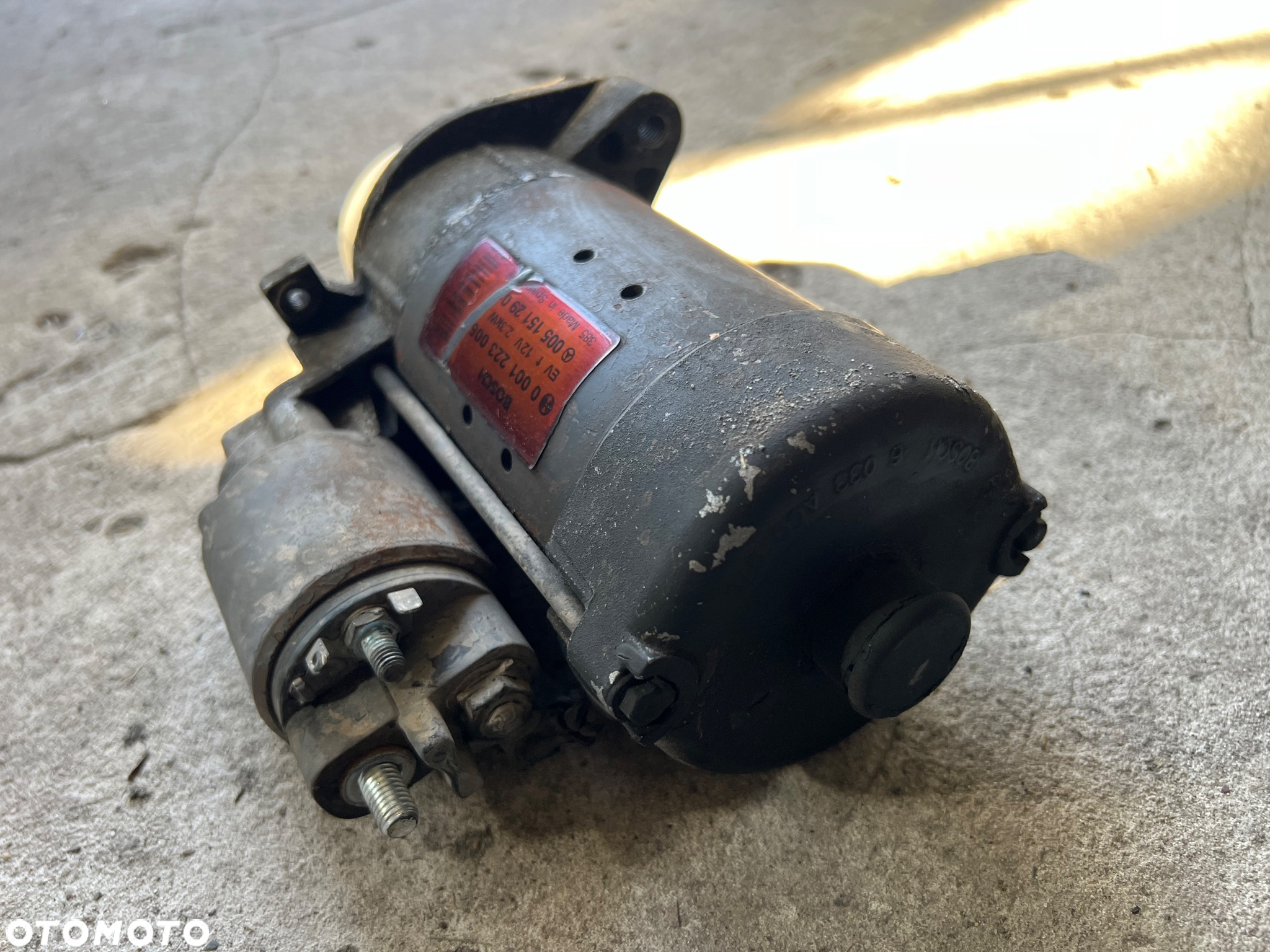 Rozrusznik Mercedes w211 2.7cdi 2.2cdi Bosch 0051512901 - 4