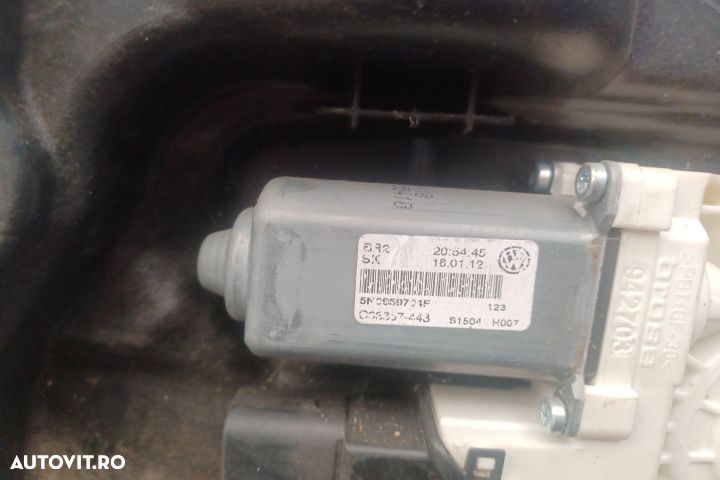 Macara geam spate dreapta electrica 5N0839730R 5N0959704F 5N0839730R - 3