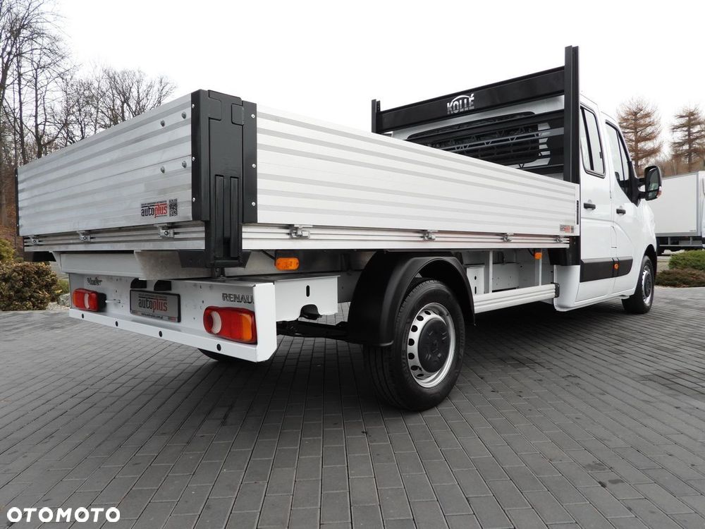 Renault MASTER SKRZYNIA PODWÓJNA KABINA DOKA 7 MIEJSC TEMPOMAT NAWIGACJA LEDY KLIMATYZACJA  135KM - 21