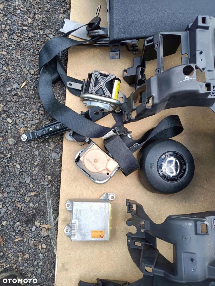 mazda cx-7 deska konsola airbag pasy oryginał - 8