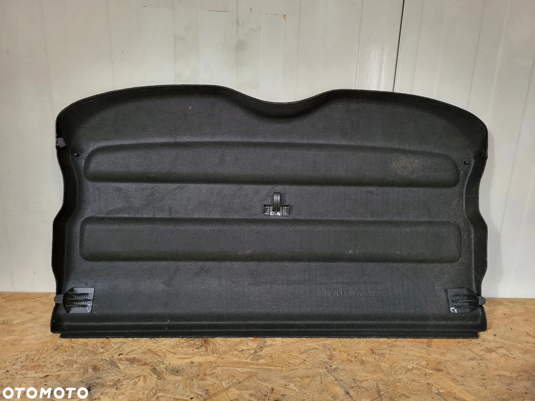 Półka tylna bagażnika Citroen C4 II B7 - 2
