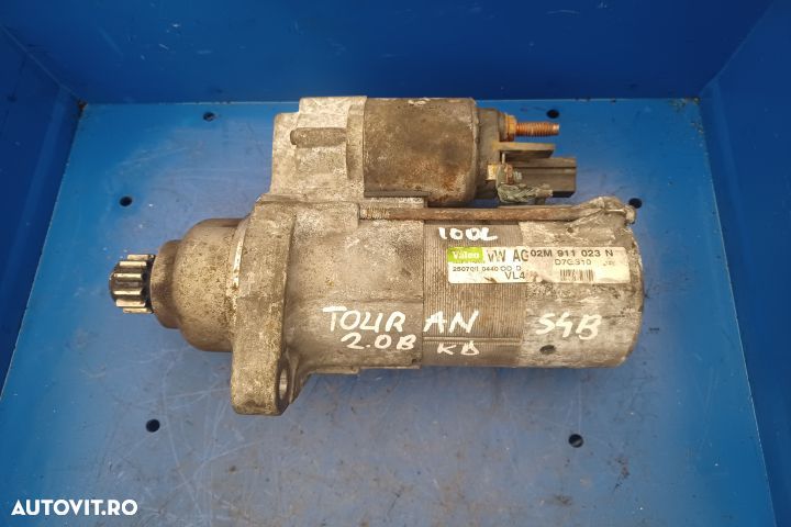 Electromotor 02M911023N D7GS10  2.0 BKD MX1253 Volkswagen VW Touran 1 - 2