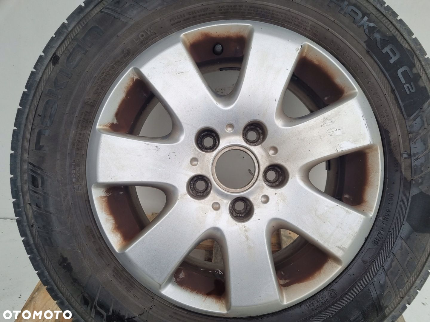 VW Transporter T5 T6 KOŁO ZAPASOWE Zapas felga 215/65 R16C 7H0601025E - 2