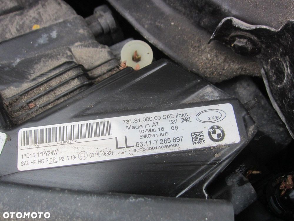 BMW 3 F34 GT LAMPA LEWA PRZEDNIA PRZÓD XENON 7355563 AKL USA 63117355563 - 4