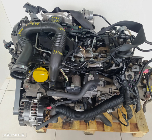 motor Renault Trafic 2.0DCI 115CV M9R782 caixa 6 velocidades PF6010