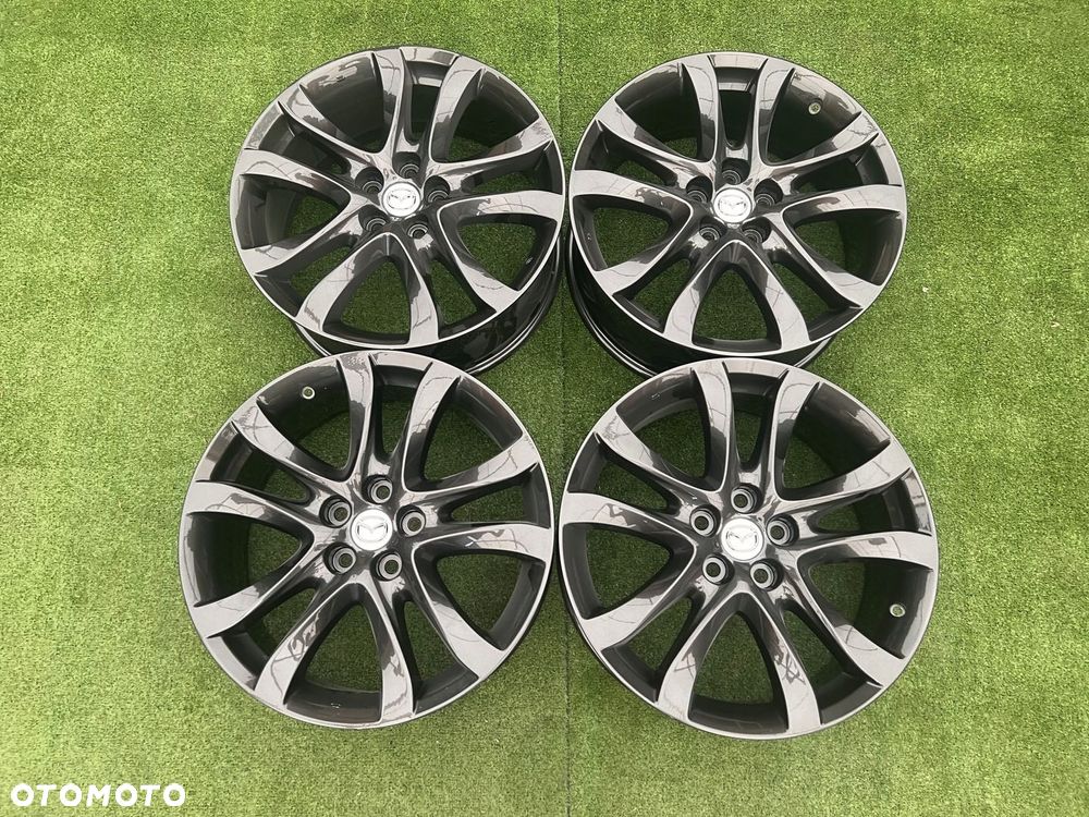 KOMPLET FELG FELGI ALU MAZDA CX-3 CX-5 CX30 CX60 19 ET45 ORYGINALNE - 3