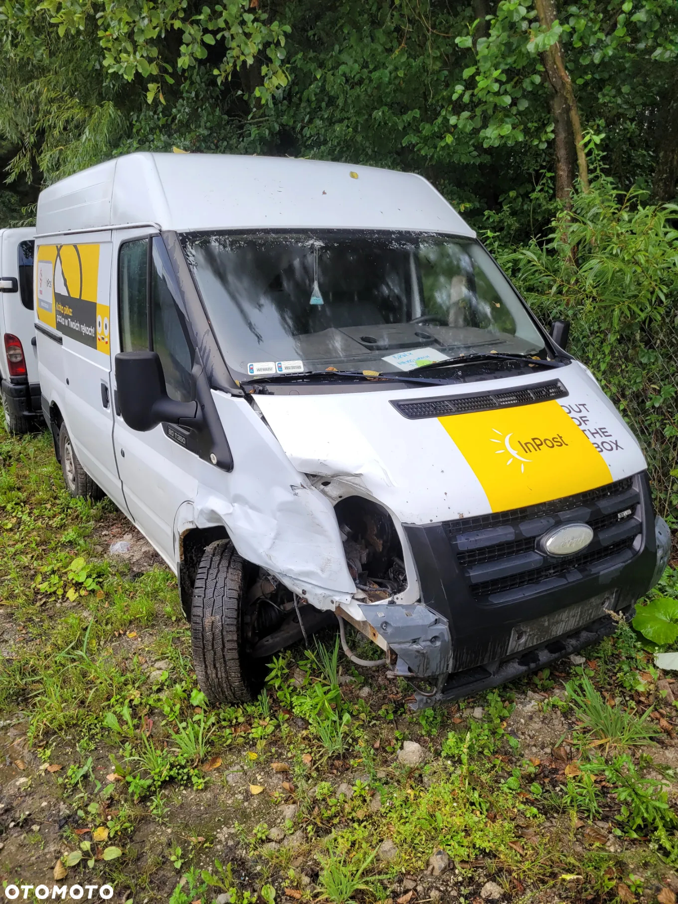 FORD TRANSIT MK7 fotel kanapa deska kokpit podsufitka boczek podłokietnik licznik panel szyb stacyjka zestaw startowy - 2