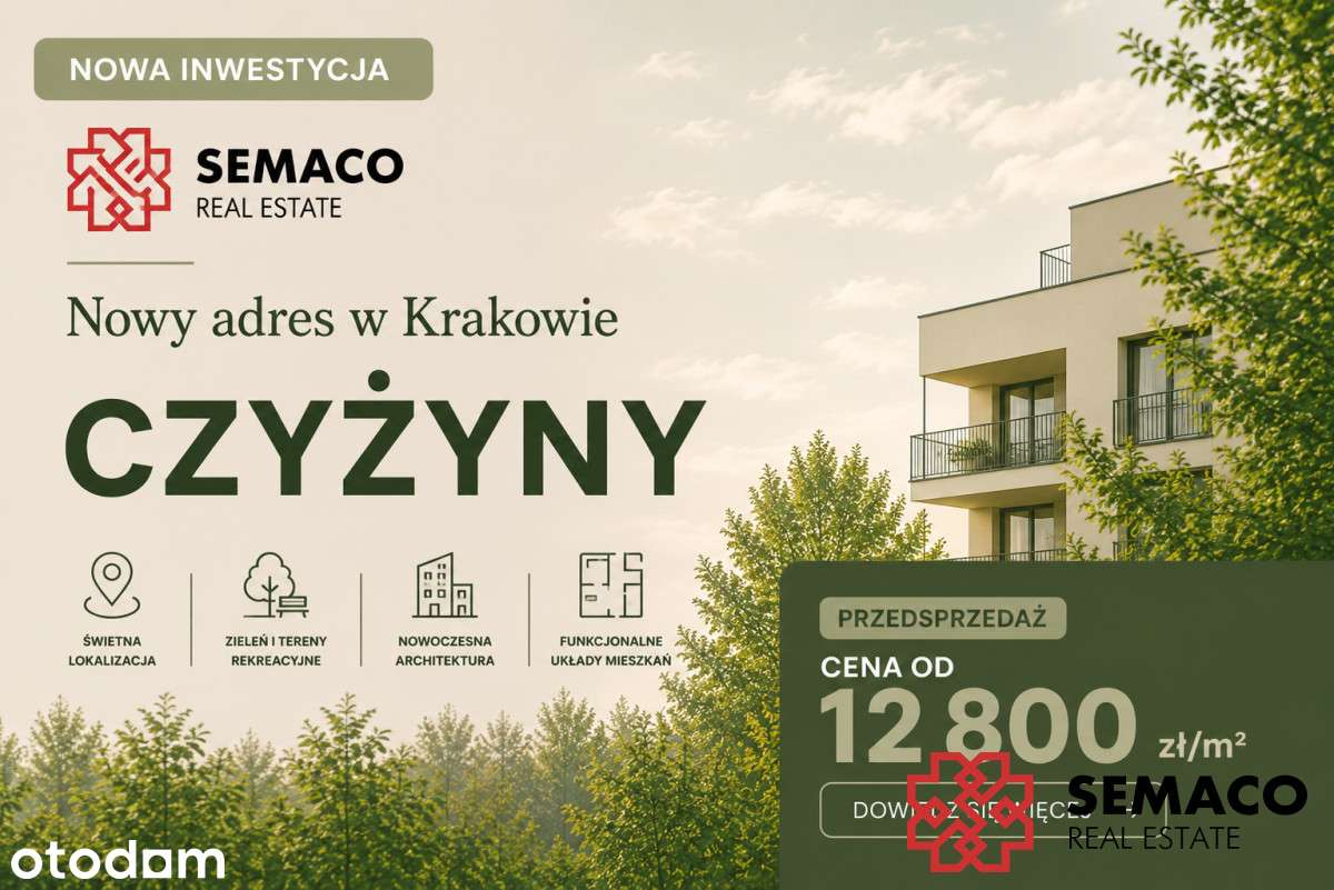 Przedsprzedaż/Czyżyny-Huta/bez PCC/bez prowizji