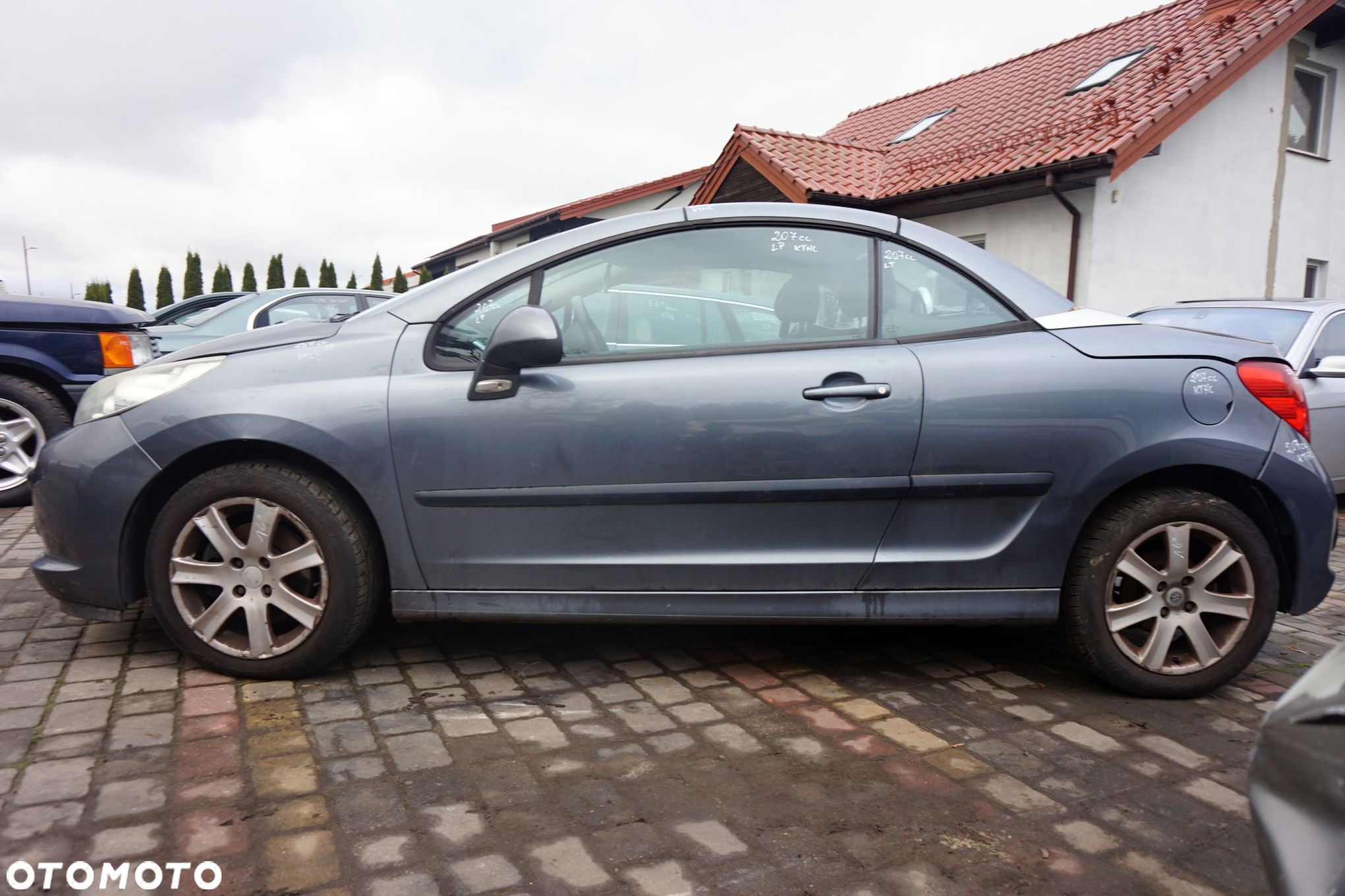 PEUGEOT 207 CC CABRIO 2008 KTHC 1.6 VTI EP6 120KM 20CQ46 SZARY na części - 2