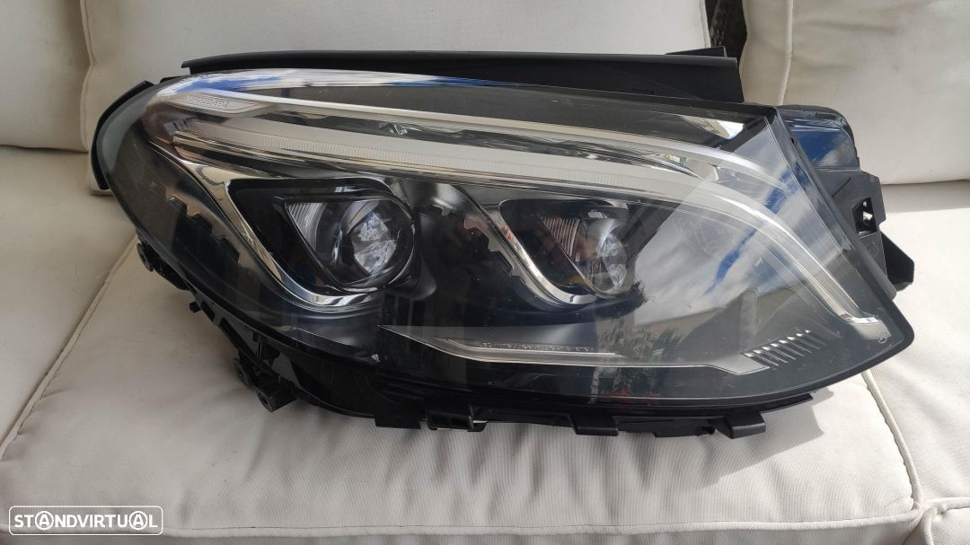 farol direito Mercedes ML GLE w166 full Led - 1