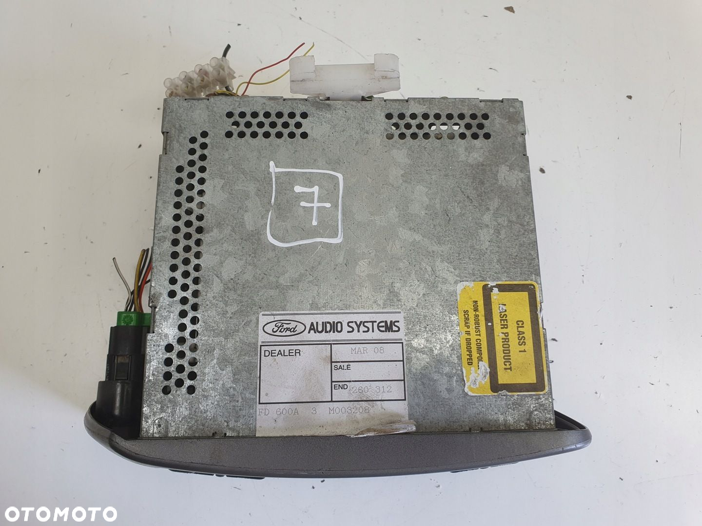 Ford Focus mk1 Transit mk6 RADIOODTWATRZACZ CD radio 6000CD 3S51-18C815-BB - 2