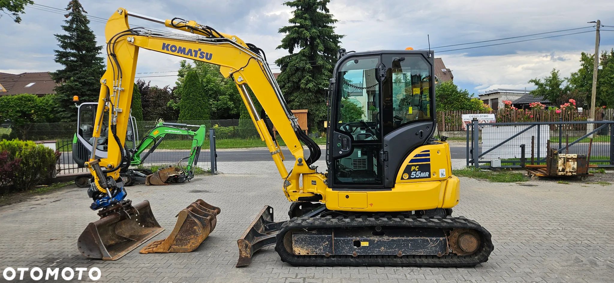 Komatsu PC55MR-5EO Rototilt! 2800Mtg! 3 łyżki! Sprowadzona! - 1