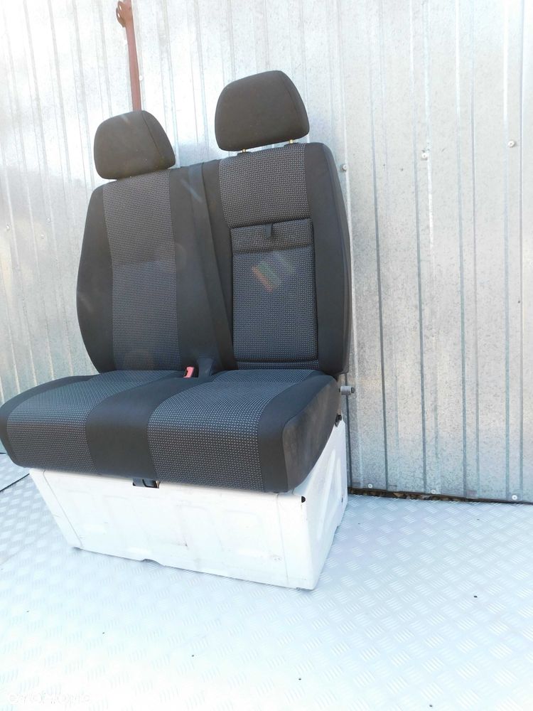 Sprinter 906 Crafter fotel pasażera podwójny kanapa siedzisko ŁADNY - 4