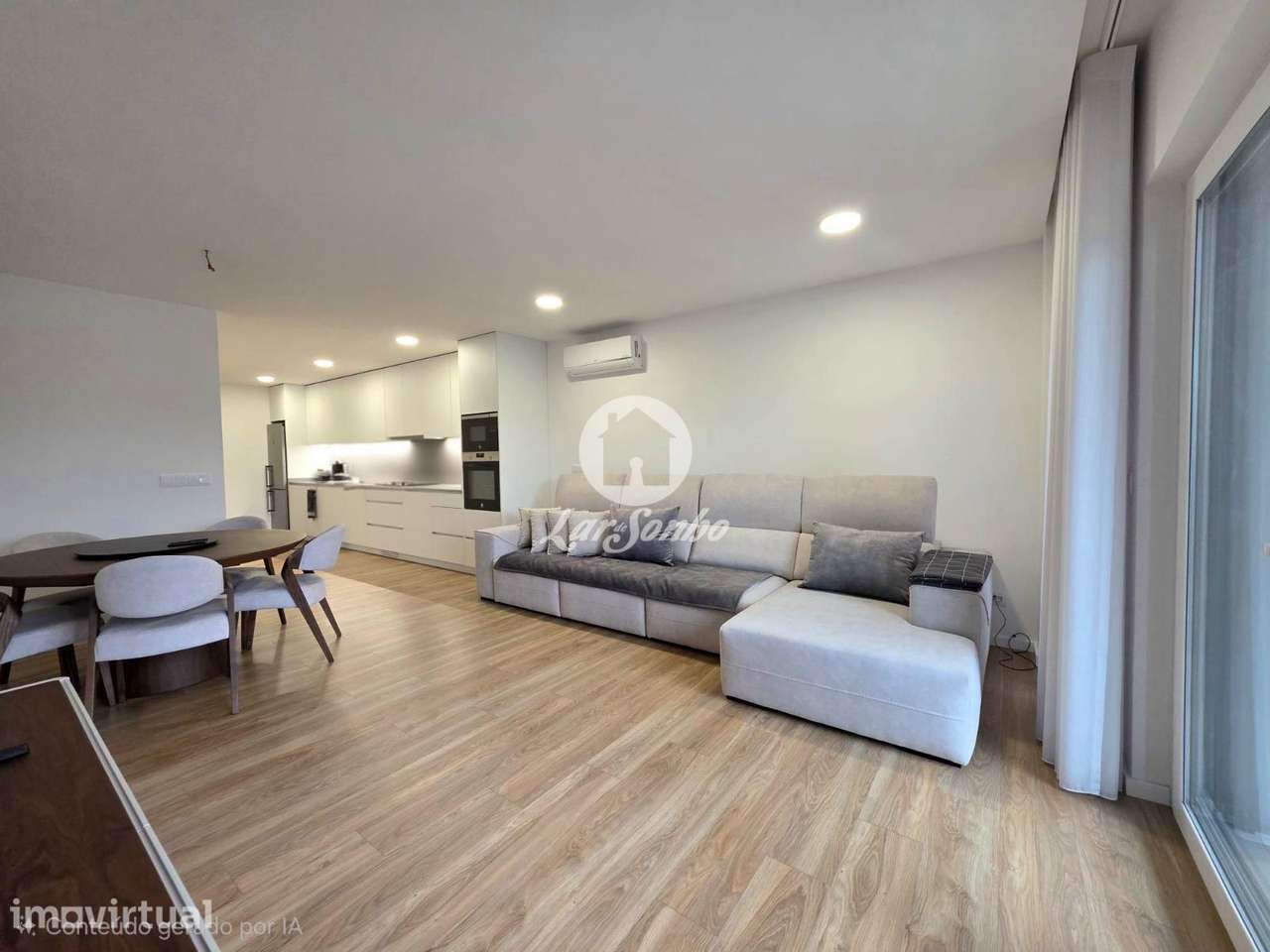 Apartamento T2+1 COMO NOVO com Garagem Fechada e Arrumos em Nine, V... - Grande imagem: 5/16