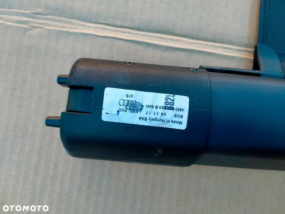 Audi Q7 SQ7 4M / Roleta Bagażnika / CZARNA  / ORYGINAŁ - 4